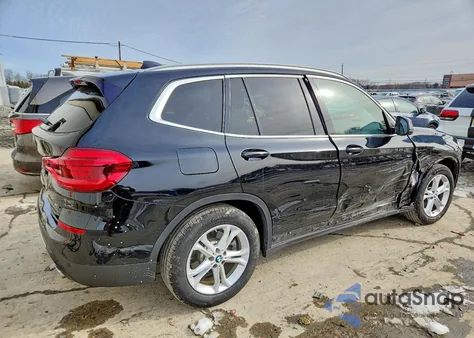 2020 BMW X3 xDrive30I z USA, uszkodzony, nr VIN 5UXTY5C09L9D03083